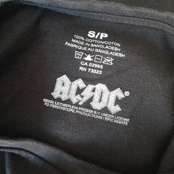 AC/DC High Voltage Concert Tee Women's Sz S - Picture 4 of 4
